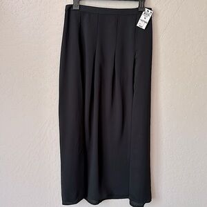 Bar III Dressy Softly Pleated Skirt/Fully Lined -Machine Wash